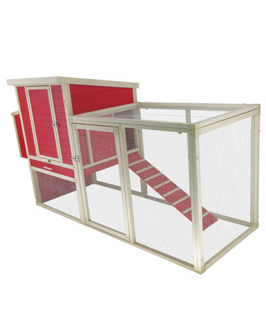 New-Age-Pet-Sonoma-Chicken-Coop-with-Pen-Red-With-Maple