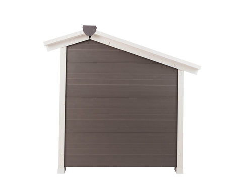 New-Age-Pet-ThermoCore_-Super-Insulated-Dog-House-Gray-With-White-Trim