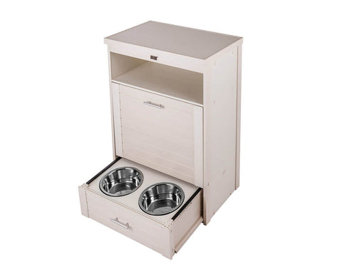 New-Age-Pet-Brea-Pantry-Pet-Diner-Antique-White