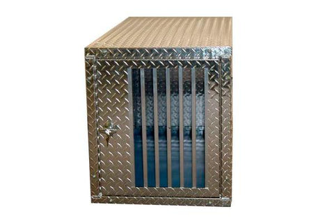 Owens K9 Transport Single/Double Aluminum Dog Box Crate 55002