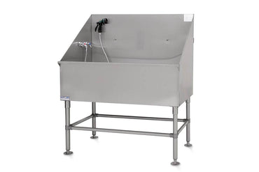 PetLift Classic Stainless-Steel Pet Grooming Bath Tub