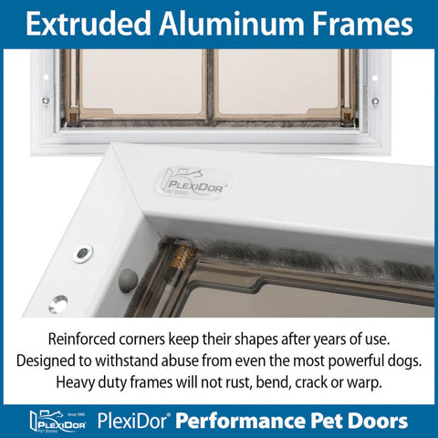 PlexiDor In-Wall Mount Performance Cat door & Dog Door information guide