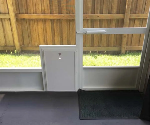 Security Boss SB4 Pet Door for Screen Enclosures and Porches