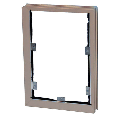 Hale Pet Door - Screen Mounted Dog Door and Cat Door beige