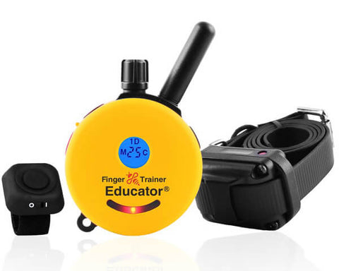 E-Collar FT-330 Finger Educator 1/2 Mile Remote Dog Trainer Collar