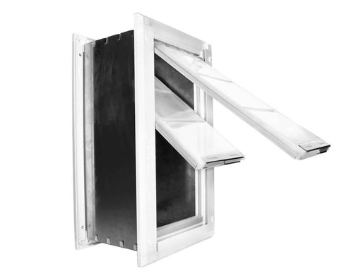 Endura Flap by Patio Pacific - Wall Mounted Cat & Dog Door white door