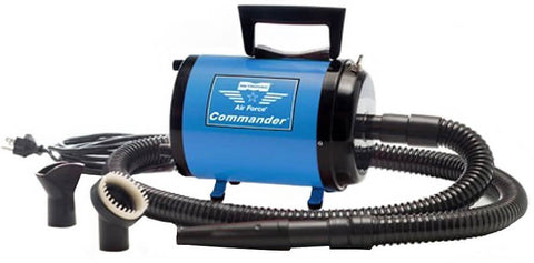 MetroVac Air Force Commander Professional Pet & Dog Dryer blue