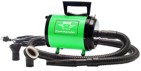MetroVac Air Force Commander Professional Pet & Dog Dryer green