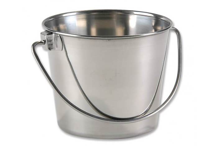 PetLift 13 Quart Stainless-Steel Collecting Pail for Dog Surgery Tables