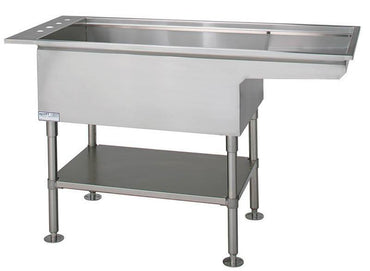 VetLine Multi-Purpose bi-level Stainless-Steel Wet Table