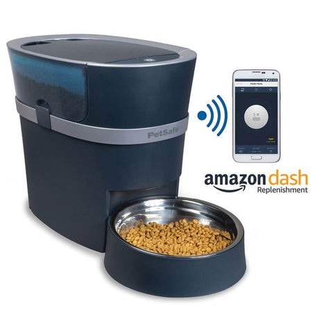 PetSafe Smart Feed Automatic Pet Feeder for iPhone and Android - 12 meal