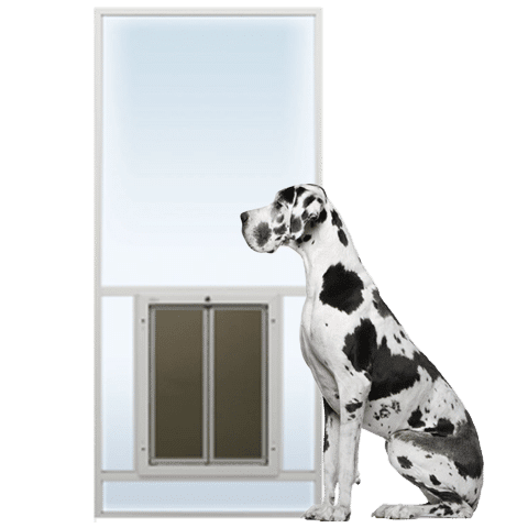 Pet screen door insert clearance