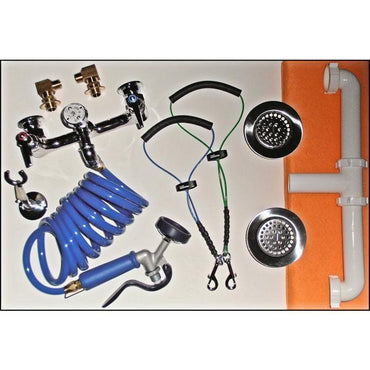 Poly Pet Tubs Plumbing, Faucet & Accessories Package