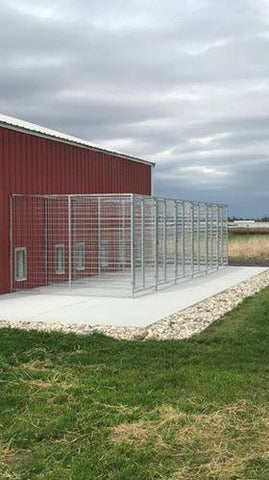 TK Products Pro-Series Multi-Dog Backless Kennel - Indoor/Outdoor Wire Kennels