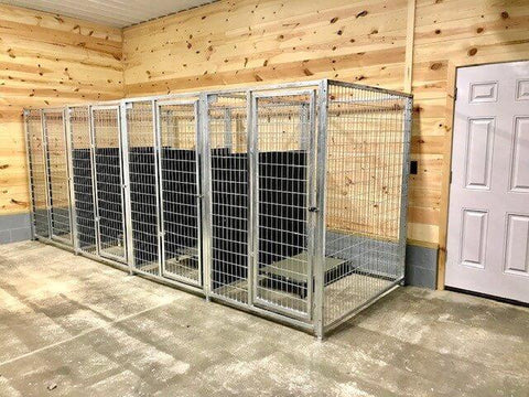 TK Products Pro-Series Enclosed Multi-Dog Kennel - Indoor/Outdoor Wire Kennel