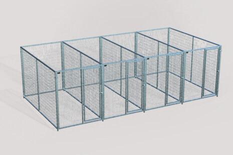 TK Products Pro-Series Enclosed Multi-Dog Kennel