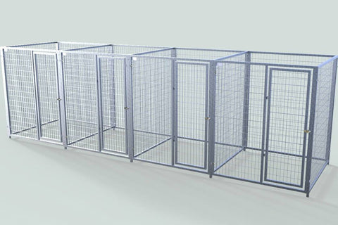 TK Products Pro-Series Enclosed Multi-Dog Kennel