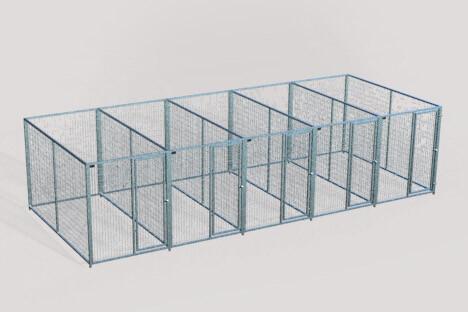 TK Products Pro-Series Enclosed Multi-Dog Kennel