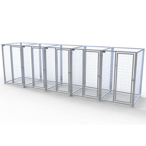 TK Kennels Pro Series Enclosed Multi Dog Kennel for Indoor Outdoor
