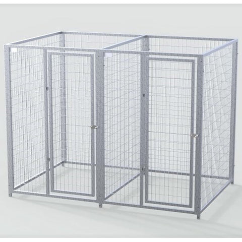 TK Kennels Pro Series Enclosed Multi Dog Kennel for Indoor Outdoor