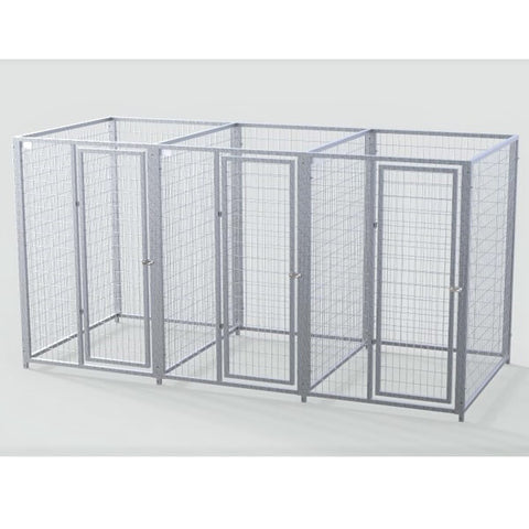 TK Kennels Pro Series Enclosed Multi Dog Kennel for Indoor Outdoor
