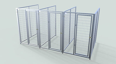 TK Products Pro-Series Multi-Dog Backless Kennel - Indoor/Outdoor Wire Kennels