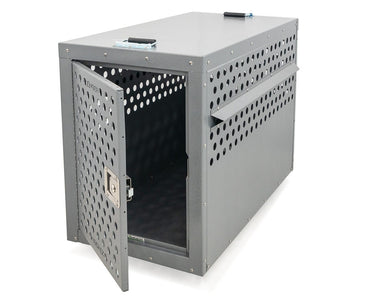 Zinger Airline Compliant Aluminum Dog Travel Crate IATA CR 82