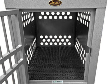 Zinger Deluxe Aluminum Dog Travel Crate 10-DX4000-2-FD