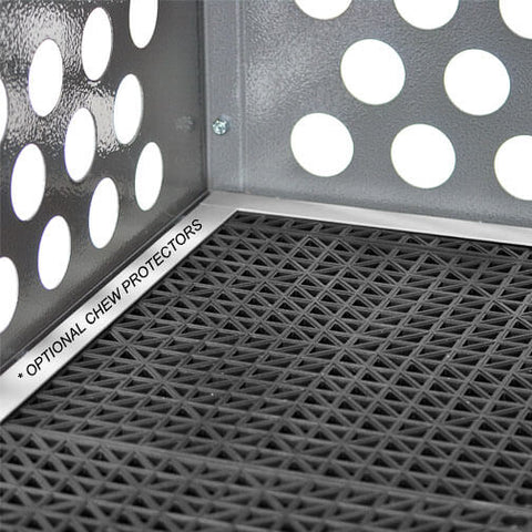 Zinger Drain Thru Rubber Flooring Crate Mat 10-AC-DTF-5000
